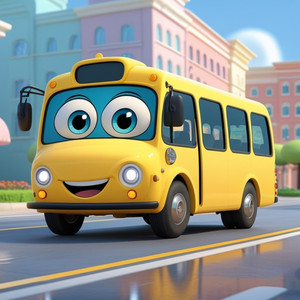 Le bus jaune by Comptines de Panda