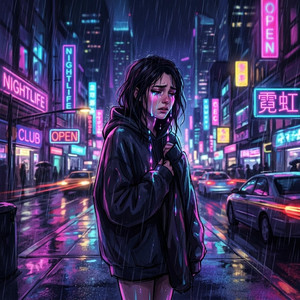 Neon Tears by MoonPaper