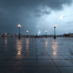 Light Rain, Distant Thunder by Cloudside
