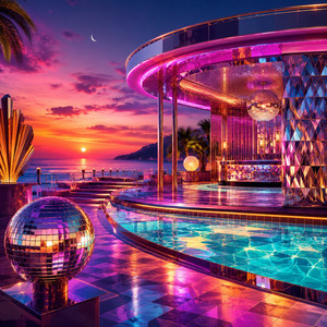 Neon Shoreline by Oryvexa