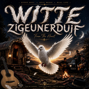 Witte zigeunerduif by Music.by.tjabomike88