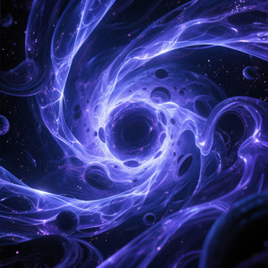 A Whisper Traveling Through Black Holes by SENN LUIGI