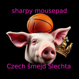 Czech šmejd Šlechta by sharpy mousepad