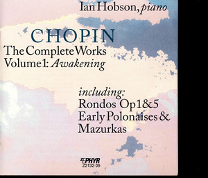 Chopin: The Complete Works, Vol. 1, 