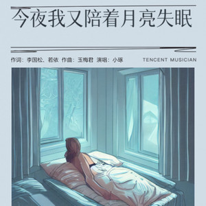 今夜我又陪着月亮失眠（中三步舞曲） by 小琢, 玉梅君, 若依