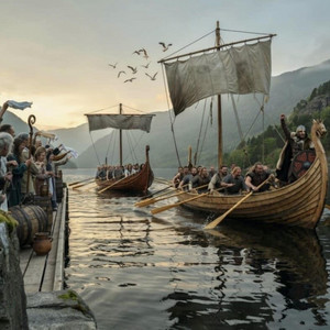 The Viking Row by M.Hogstad