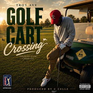 Golf Cart Crossing by Troy Ave
