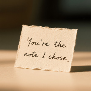 You're the note I chose by Ronnie Capish