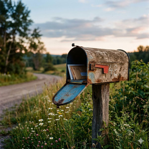 In the Mailbox by Shakaitis