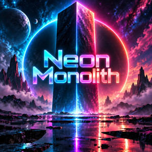 Neon Monolith by ZENTHRA