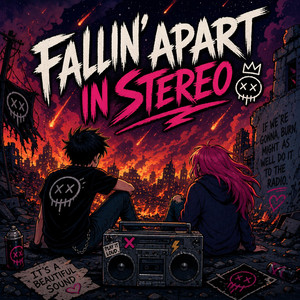 Falling Apart in Stereo by Half a Heartbeat