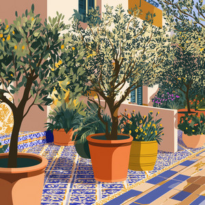Under the Olive Trees by Coco Siesta