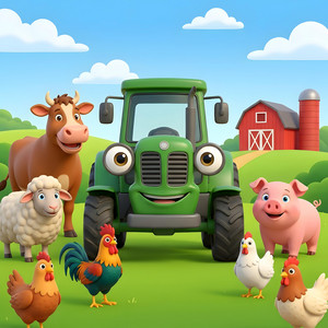 Vroum Vroum le Tracteur by Comptines de Panda