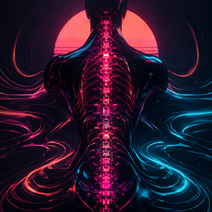 Neon Spine by VERO NORTH