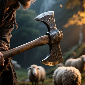 THE SHEPHERD'S AXE by TheGhostintheMachine