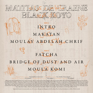 Moulay Abdelah Chrif by Mattias De Craene, Black Koyo