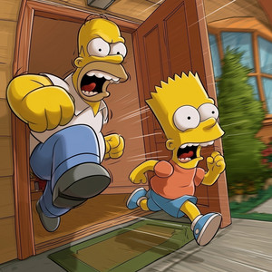 Homer Let The Barts Out - Slowed by DJ Tralalero Tralala, The Brainrot World