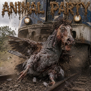 Horsepigeon Tried to Fight a Moving Train by Animal Party