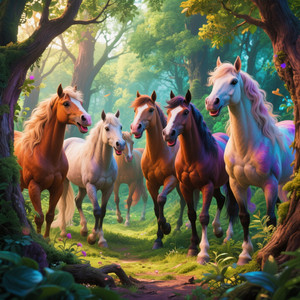 FRANCISCO ORTEGA SEGURA - Clever Hooves In The Whispering Woods