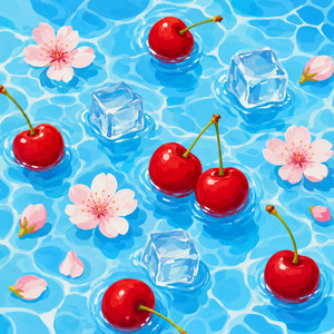Melted Ice Cream by Mary Hern