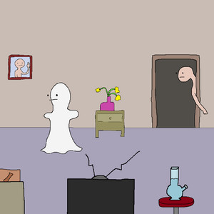 Ghost Who Does My Taxes by Jugboy