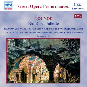 Gounod: Roméo et Juliette, CG 9 (1935)