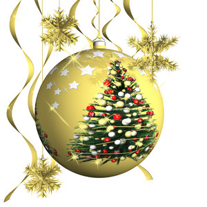 Golden Balls & Christmas Music album