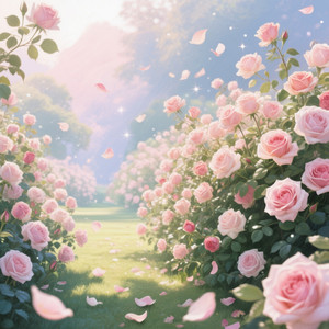 A Thousand Roses in the Garden by STEFANO POLY