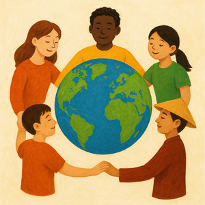 Peace in the world together - Remix