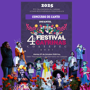 Festival Catrinas Coatepec Infantil - CREO EN TI