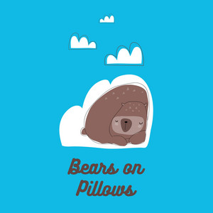 Bears on Pillows by Isetus