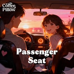 Passenger Seat by Coffee and Pillow