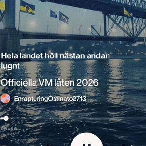 Officiella VM låten 2026 by DjGrizzly by AI