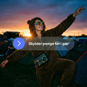 Skylder penge for i går by MobilePay