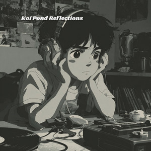 Koi Pond Reflections by Anima Girl LoFi