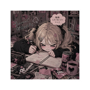 i dont wanna study by Yuru
