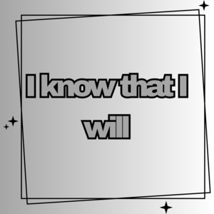 I know that I will by JACKSON JR RAYNOR HUGH Album Cover