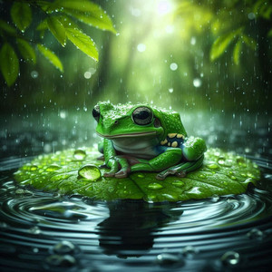 Emerald Ripple by Rainy Animals