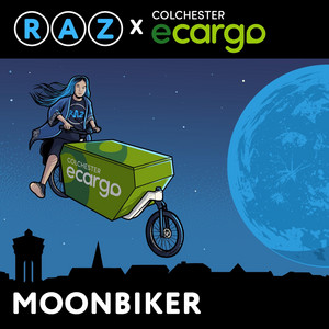 Moon Biker by Raz