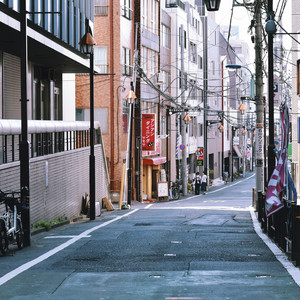 Empty Morning Street by Tobias Forsberg