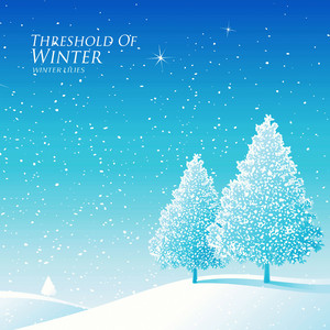 White Dream by Winter Lilies