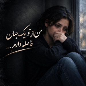 من از تو یک جهان فاصله دارم، آهنگ ترند غمگین by Ramo Arezo