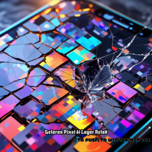 Getaran Pixel di Layar Retak by DITA PUSPITA WIDYANINGTYAS