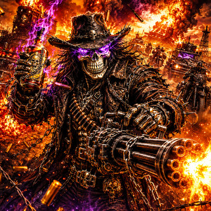 WHISKEY AND HELLFIRE by Skeleton Nuclear