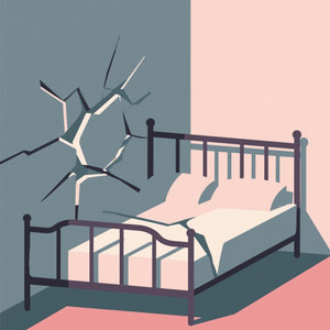 Broken Bedframe by Dzadze le Tsilefe