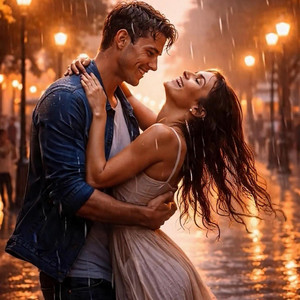 Dancing in the rain by Nick Spek