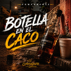 Botella en el caco by Componente