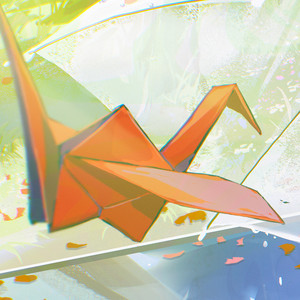 Paper Cranes by fwlo