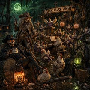 Cluck, Cluck, Amen by Blackbone Lantern