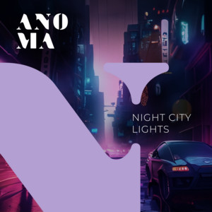 Night city lights